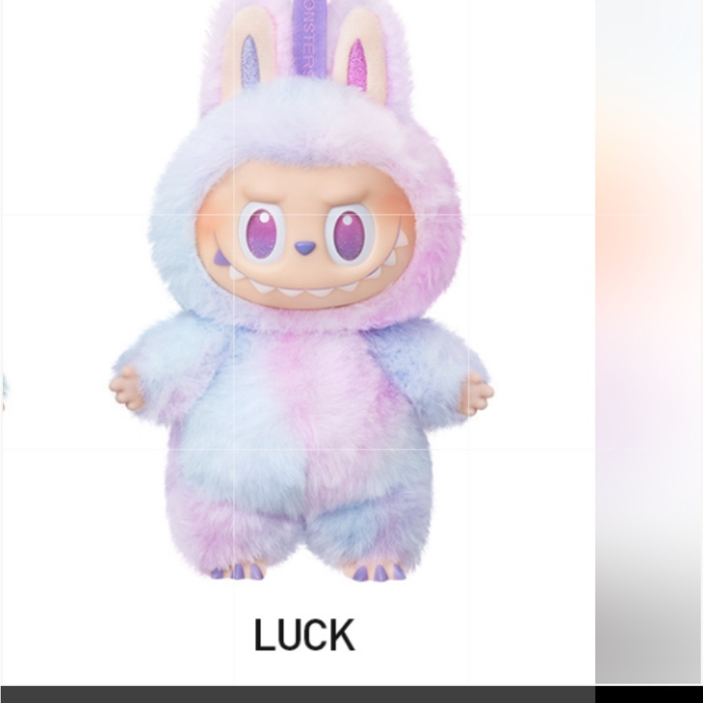 [READY TO SHIP] THE MONSTERS BIG INTO ENERGY Plush Labubu Pendant (LUCK)